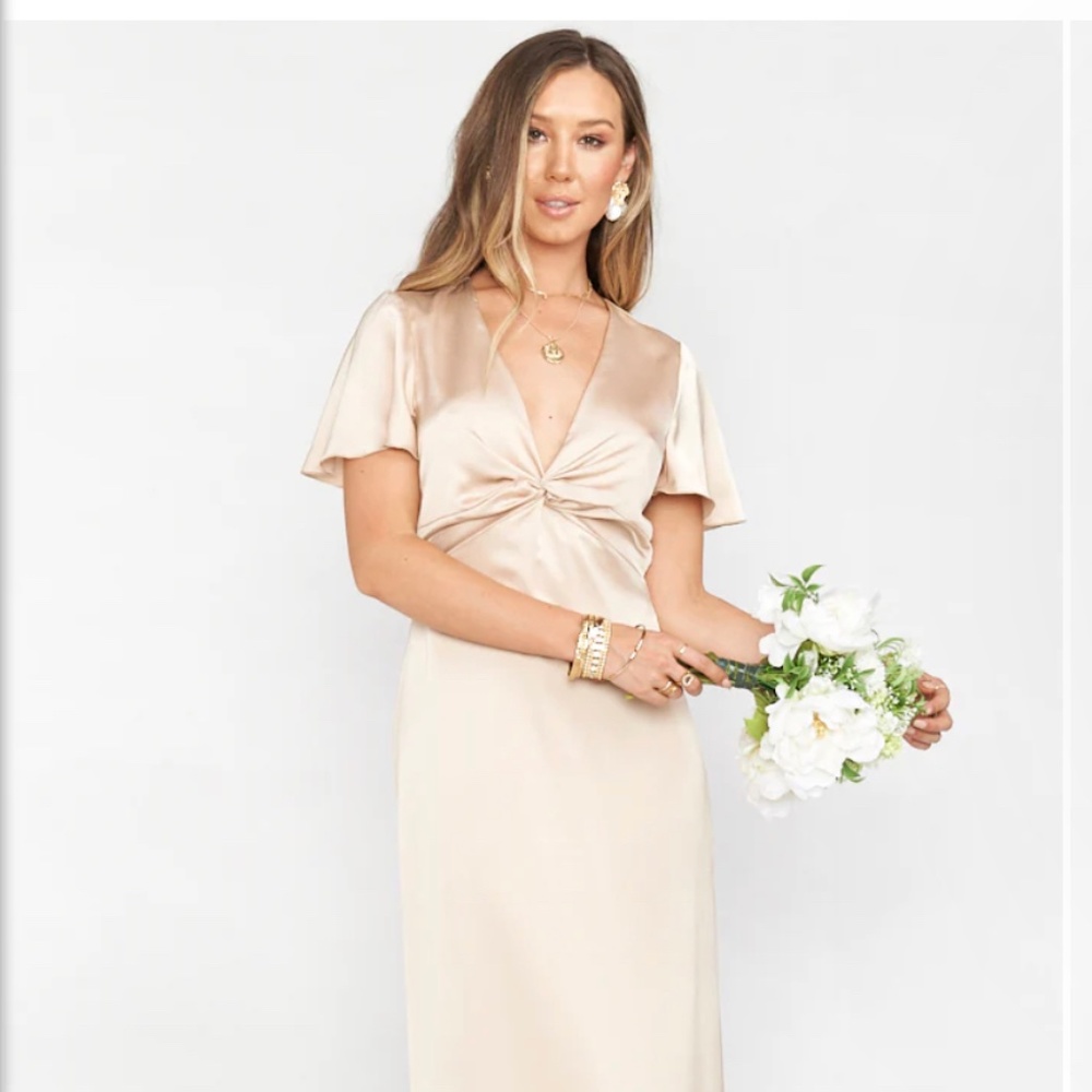 Show Me Your MuMu bridesmaid dress